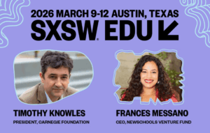 SXSW EDU anúncios SXSW 2026